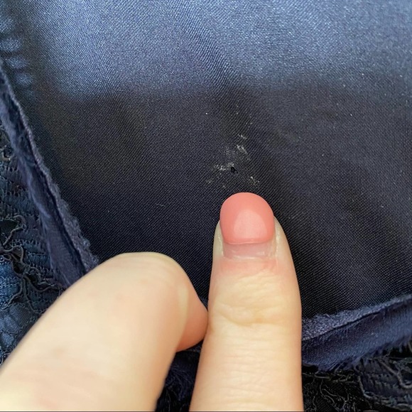 Rebecca Taylor Tank Lace Mix Pleat Dress Size 12 - Picture 11 of 12